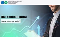 Які основні види податкових ризиків?